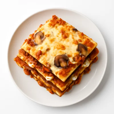 Lasagna con funghi