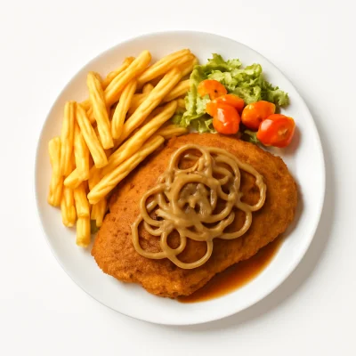 Zwiebelschnitzel