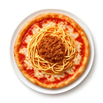 Pizza Spaghetti