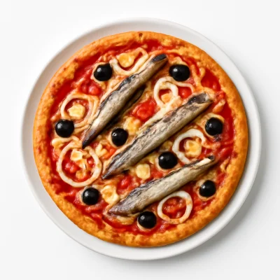 Pizza Sardellen
