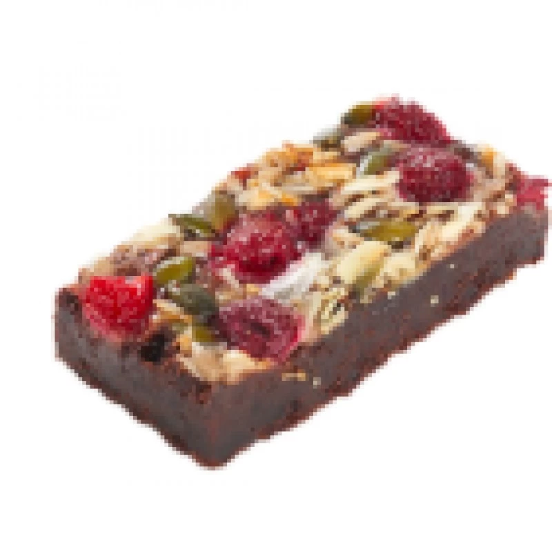 Himbeer Mandel Brownie (glutenfrei)