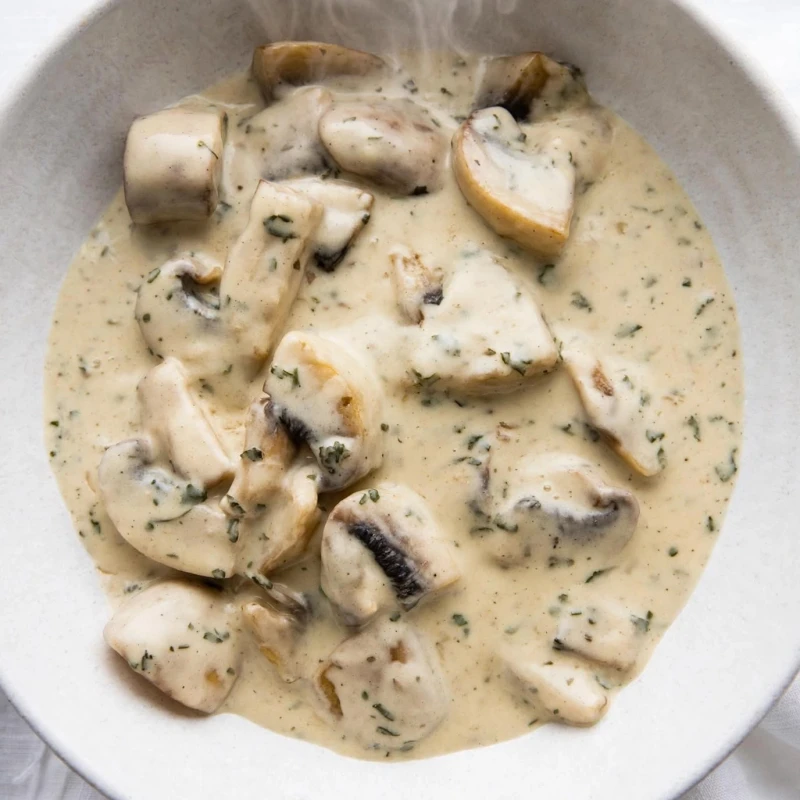 Funghi a la Crema