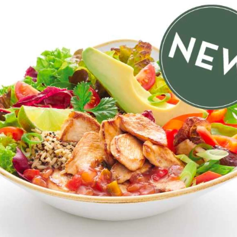 Avocado planted Chicken Bowl