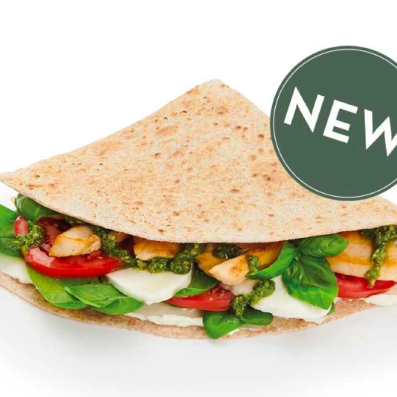 Pesto Chicken Flatbread