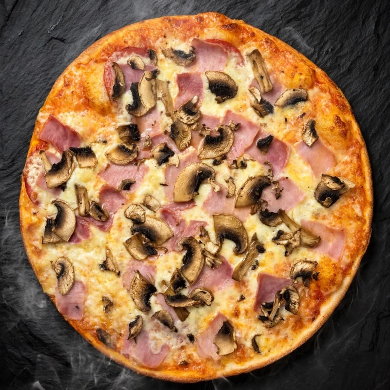 Pizza Funghi Prosciutto