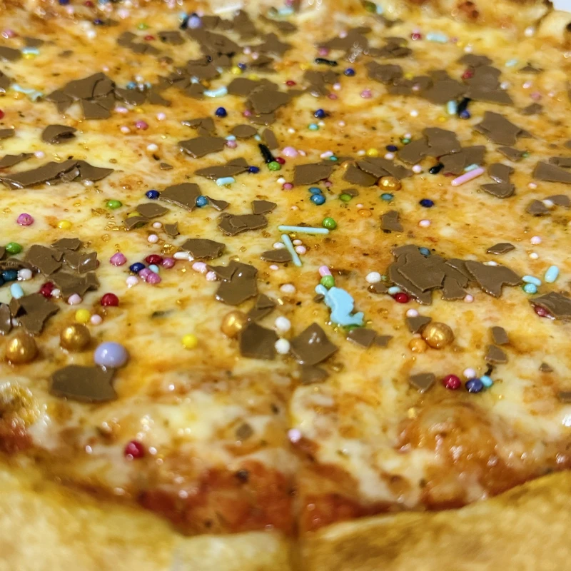 Pizza Regenbogen